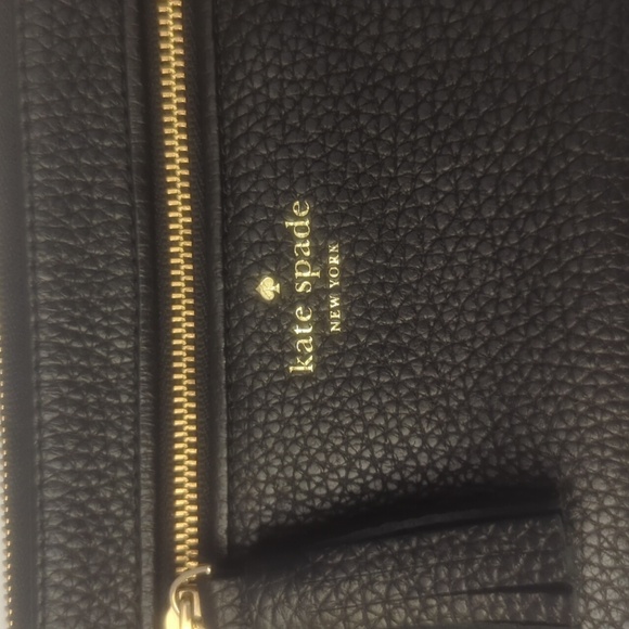 Kate Spade Black Pebbled Leather Clutch - Picture 3 of 6